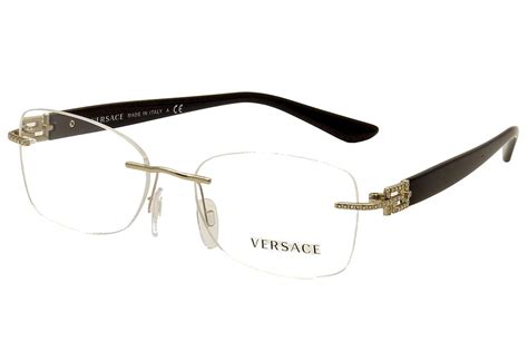 versace frames local opticians|Versace rimless eyeglass frames.